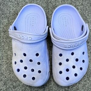Crocs Classic Clogs Kids Lavender Purple Slip On Water Shoes Size C11
